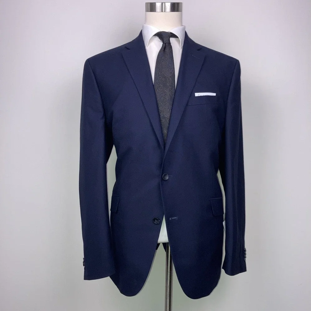 Kenneth Cole Classic-Fit Stretch Blazer Sport Coat‎ 46L